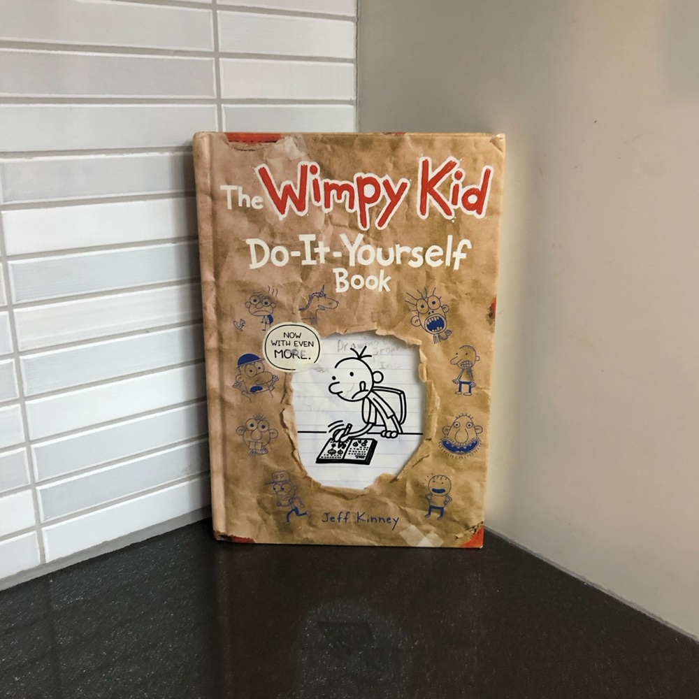 The Wimpy Kid Do-It-Yourself hardcover book